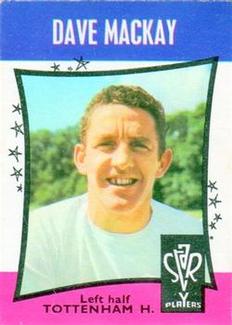 1967-68 A&BC Star Players #31 Dave Mackay Front