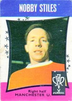 1967-68 A&BC Star Players #32 Nobby Stiles Front