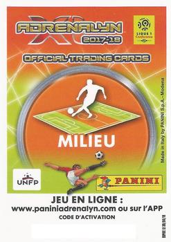 2017-18 Panini Adrenalyn XL Ligue 1 - Update #506 Nampalys Mendy Back