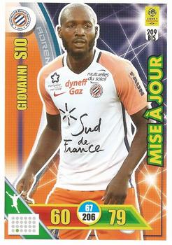 2017-18 Panini Adrenalyn XL Ligue 1 - Update #209BIS Giovanni Sio Front