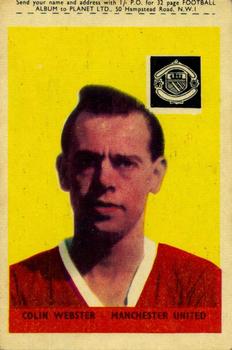 1958-59 A&BC Chewing Gum #80 Colin Webster Front