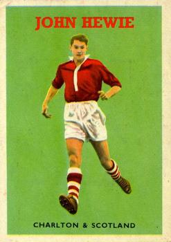 1959-60 A&BC Chewing Gum #35 John Hewie Front