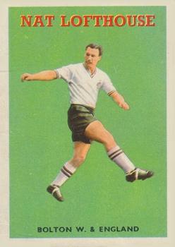 1959-60 A&BC Chewing Gum #41 Nat Lofthouse Front