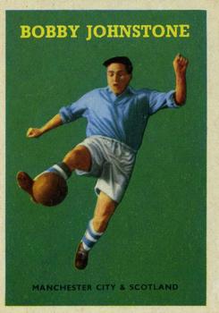 1959-60 A&BC Chewing Gum #66 Bobby Johnstone Front