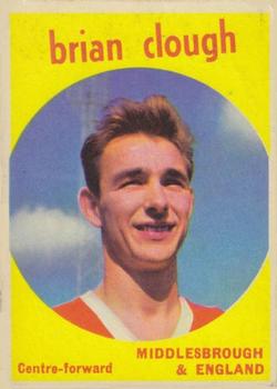 1960-61 A&BC Chewing Gum #9 Brian Clough Front