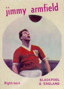 1960-61 A&BC Chewing Gum #21 Jimmy Armfield Front