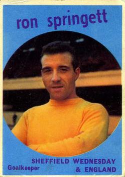 1960-61 A&BC Chewing Gum #27 Ron Springett Front