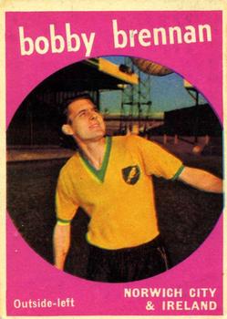 1960-61 A&BC Chewing Gum #30 Bobby Brennan Front