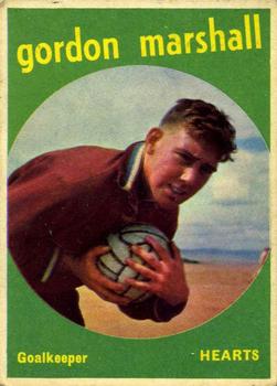 1960-61 A&BC Chewing Gum #66 Gordon Marshall Front