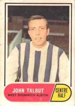 1969-70 A&BC Chewing Gum #1 John Talbut Front