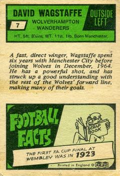 1969-70 A&BC Chewing Gum #7 David Wagstaffe Back
