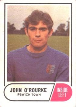 1969-70 A&BC Chewing Gum #34 John O'Rourke Front