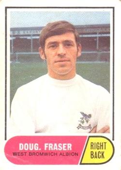 1969-70 A&BC Chewing Gum #37 Doug Fraser Front