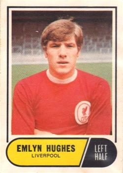 1969-70 A&BC Chewing Gum #49 Emlyn Hughes Front