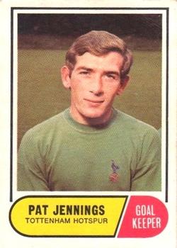 1969-70 A&BC Chewing Gum #64 Pat Jennings Front