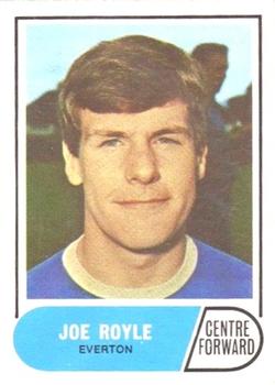 1969-70 A&BC Chewing Gum #67 Joe Royle Front