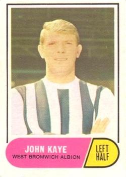 1969-70 A&BC Chewing Gum #86 John Kaye Front