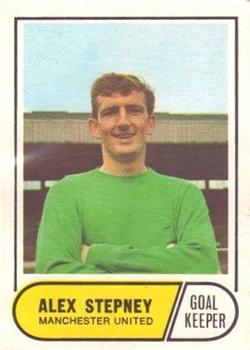 1969-70 A&BC Chewing Gum #89 Alex Stepney Front