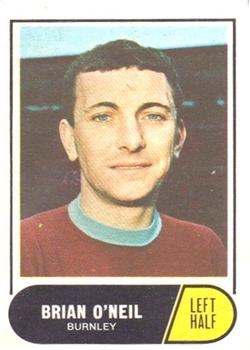 1969-70 A&BC Chewing Gum #115 Brian O'Neil Front