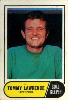 1969-70 A&BC Chewing Gum #117 Tom Lawrence Front