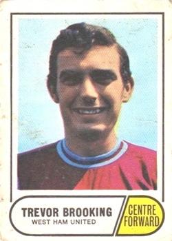 1969-70 A&BC Chewing Gum #130 Trevor Brooking Front