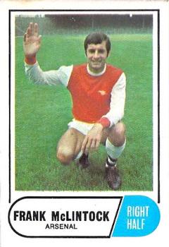 1969-70 A&BC Chewing Gum #132 Frank McLintock Front