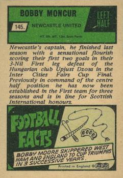 1969-70 A&BC Chewing Gum #145 Bobby Moncur Back