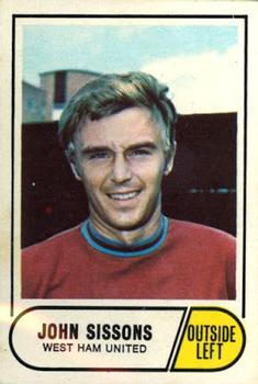 1969-70 A&BC Chewing Gum #151 John Sissons Front