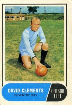 1969-70 A&BC Chewing Gum #167 Dave Clements Front