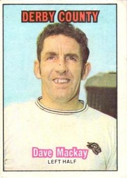 1970-71 A&BC Chewing Gum #40 Dave Mackay Front