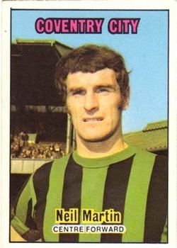 1970-71 A&BC Chewing Gum #68 Neil Martin Front