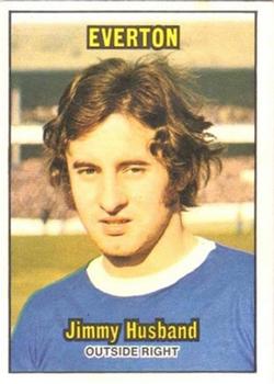 1970-71 A&BC Chewing Gum #95 Jimmy Husband Front