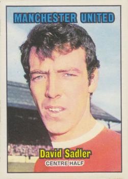 1970-71 A&BC Chewing Gum #96 David Sadler Front