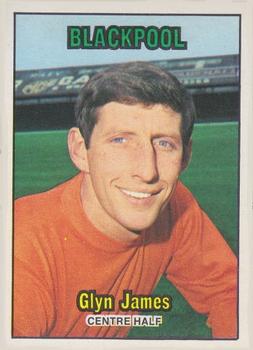 1970-71 A&BC Chewing Gum #112 Glyn James Front