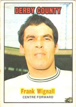 1970-71 A&BC Chewing Gum #122 Frank Wignall Front