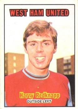 1970-71 A&BC Chewing Gum #133 Harry Redknapp Front