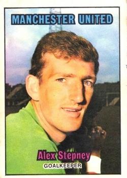 1970-71 A&BC Chewing Gum #159 Alex Stepney Front