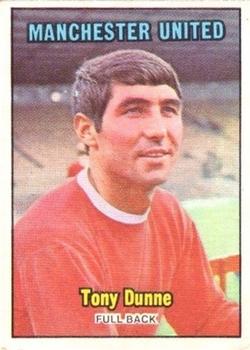 1970-71 A&BC Chewing Gum #214 Tony Dunne Front