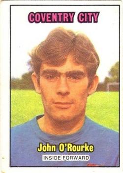 1970-71 A&BC Chewing Gum #216 John O'Rourke Front