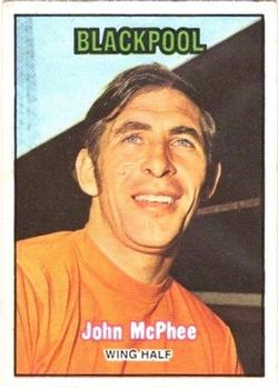 1970-71 A&BC Chewing Gum #235 John McPhee Front
