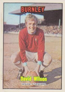 1970-71 A&BC Chewing Gum #255 David Wilson Front
