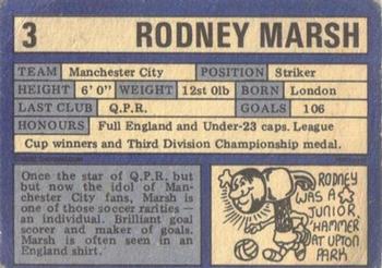 1973-74 A&BC Chewing Gum #3 Rodney Marsh Back