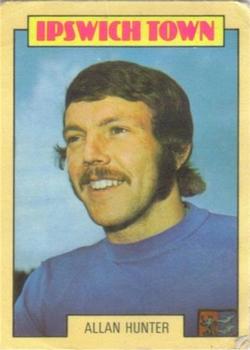 1973-74 A&BC Chewing Gum #18 Allan Hunter Front