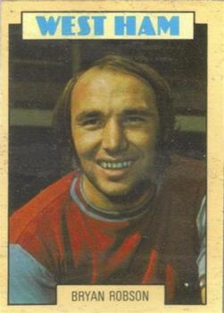 1973-74 A&BC Chewing Gum #68 Bryan Robson Front