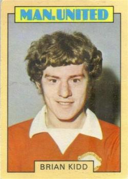 1973-74 A&BC Chewing Gum #78 Brian Kidd Front
