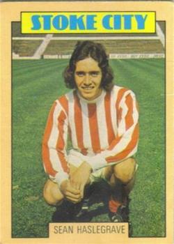 1973-74 A&BC Chewing Gum #240 Sean Haslegrave Front
