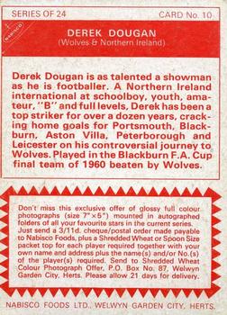 1969-70 Nabisco #10 Derek Dougan Back