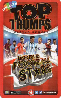 2015 Top Trumps World Football Stars #NNO Sergio Ramos Back