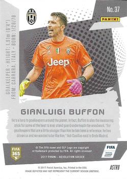 2017 Panini Revolution - Astro #37 Gianluigi Buffon Back