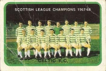 1968-69 A&BC Footballer (Scottish) #1 Celtic Team Group Front